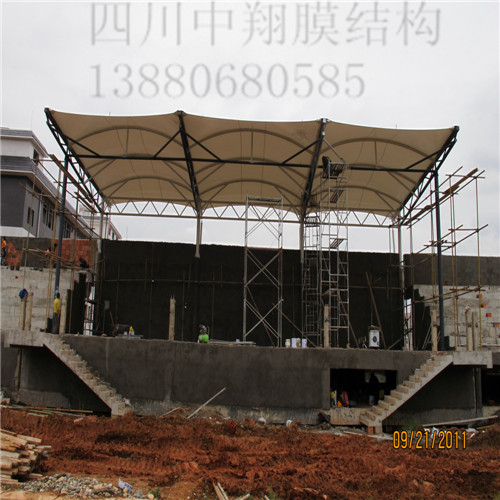 四川膜结构——看台膜结构