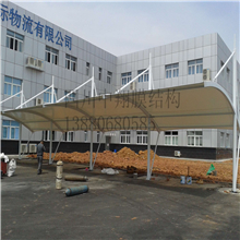 四川车棚膜结构工程案例