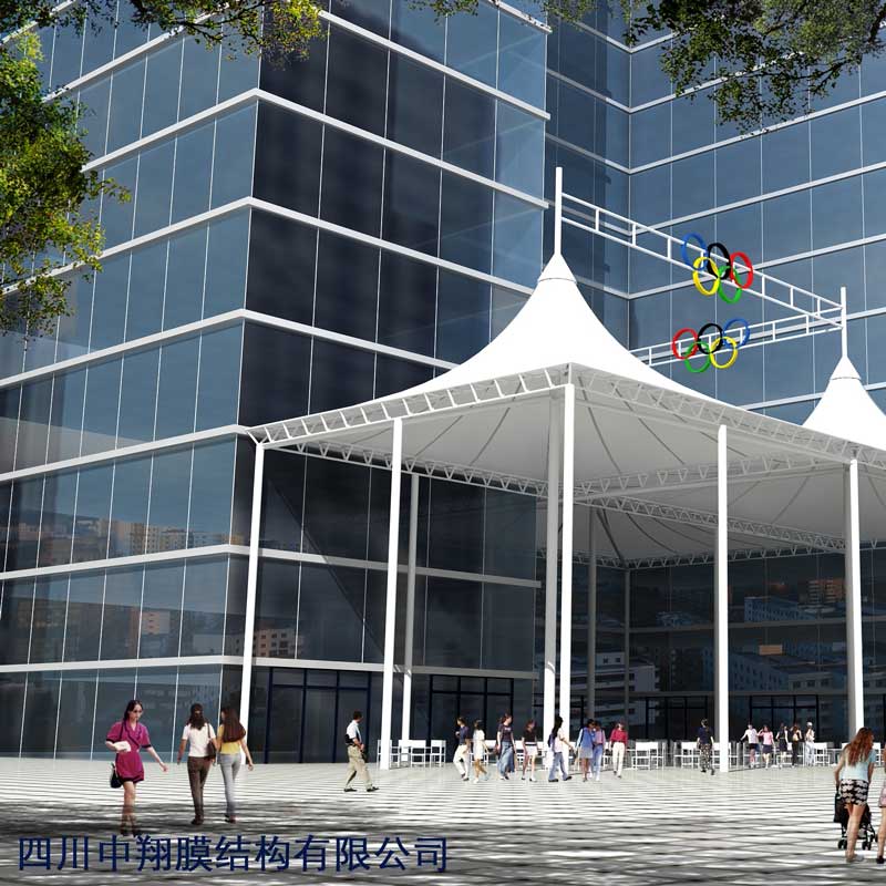 成都膜结构工程案例